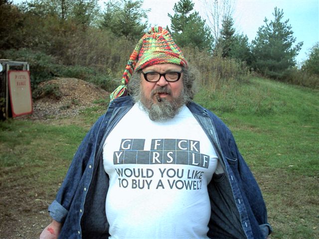 Tshirt reads G- F-CK Y--RS-LF Would you like to buy a vowel?